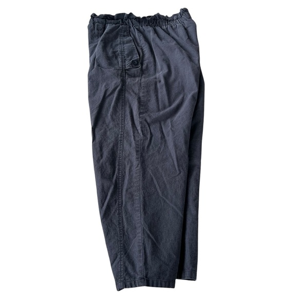 Vintage Que Pasa Casual Pull-On Pants Paper Bag Waist Wing Pockets Med USA Faded - Picture 4 of 10